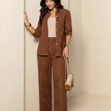 Conjunto Cotelê Soft Premium