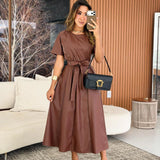 Vestido em Couro Ecológico - Napa