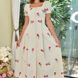 Vestido Pétalas