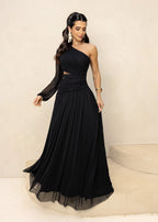Vestido Longo Tule Nula