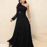Vestido Longo Tule Nula