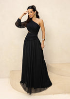 Vestido Longo Tule Nula