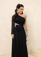 Vestido Longo Tule Nula
