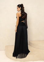 Vestido Longo Tule Nula