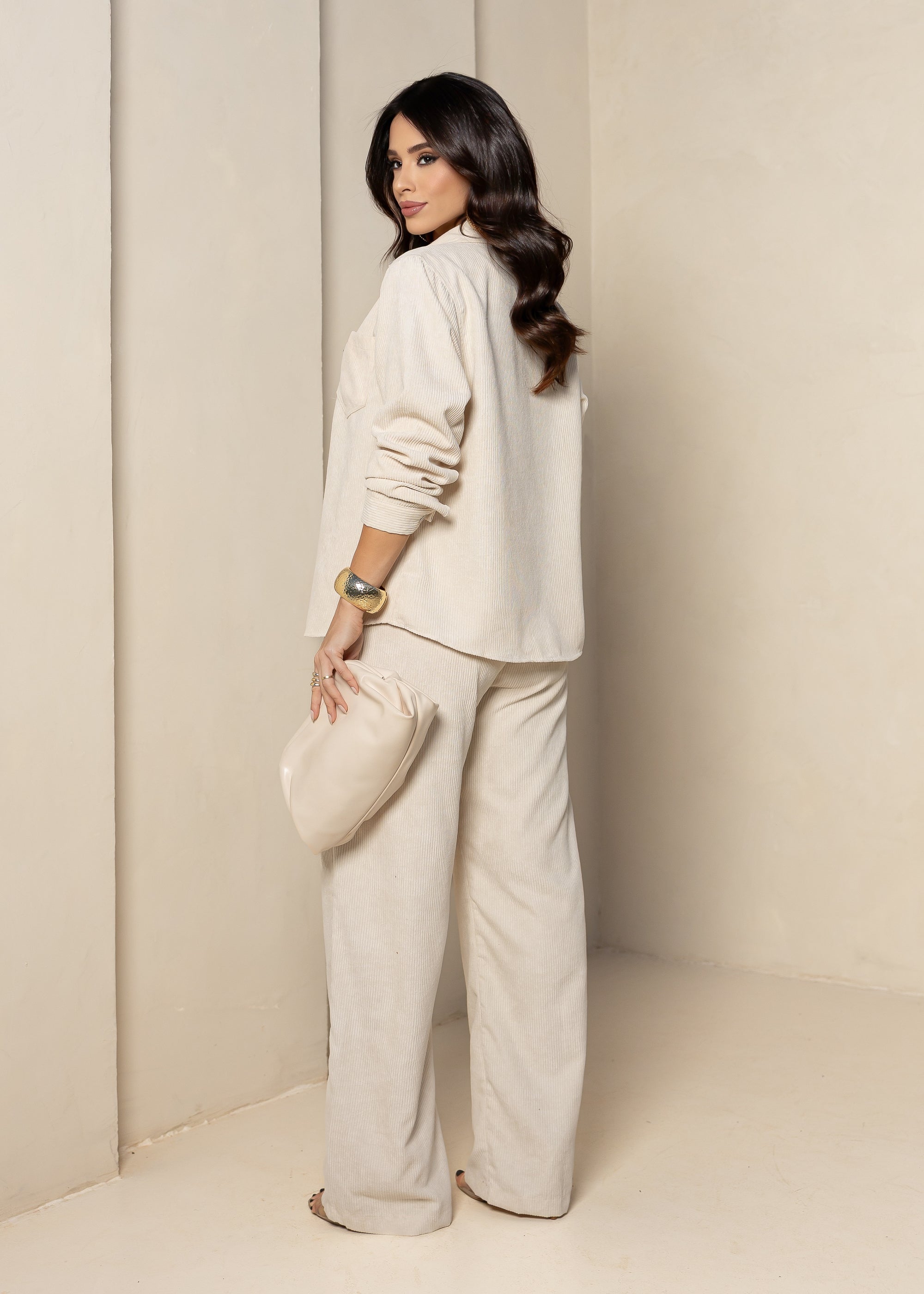 Conjunto Cotelê Soft Premium