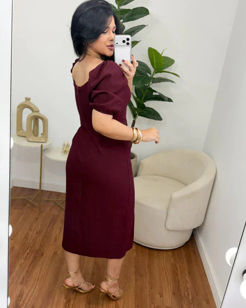Vestido MIDI tubinho
