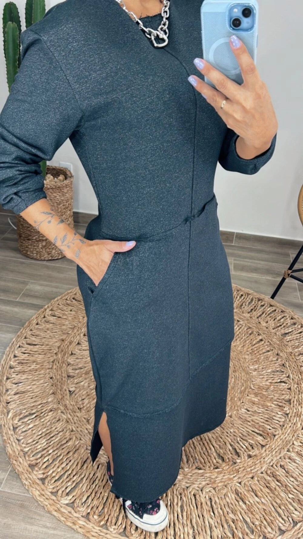 Vestido Veronica em Moletom