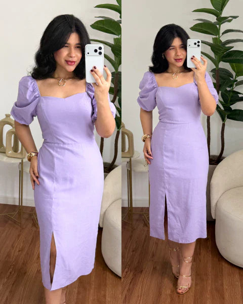 Vestido MIDI tubinho