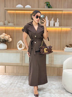 Conjunto alfaiataria | com cinto