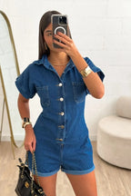 Macaquinho Jeans Briv