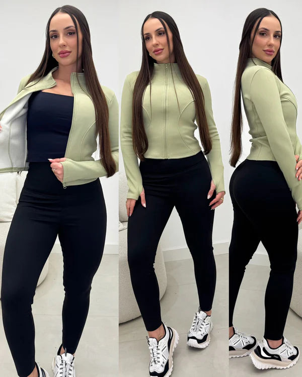 Jaqueta + Legging Fitness Francieli