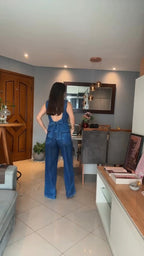Calça com Colete Bordado Luiza