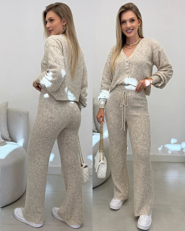 Conjunto Helen Tricô Musse