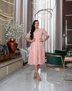 Vestido Celeste