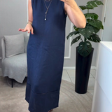 Vestido Regatão em Linho Nobre