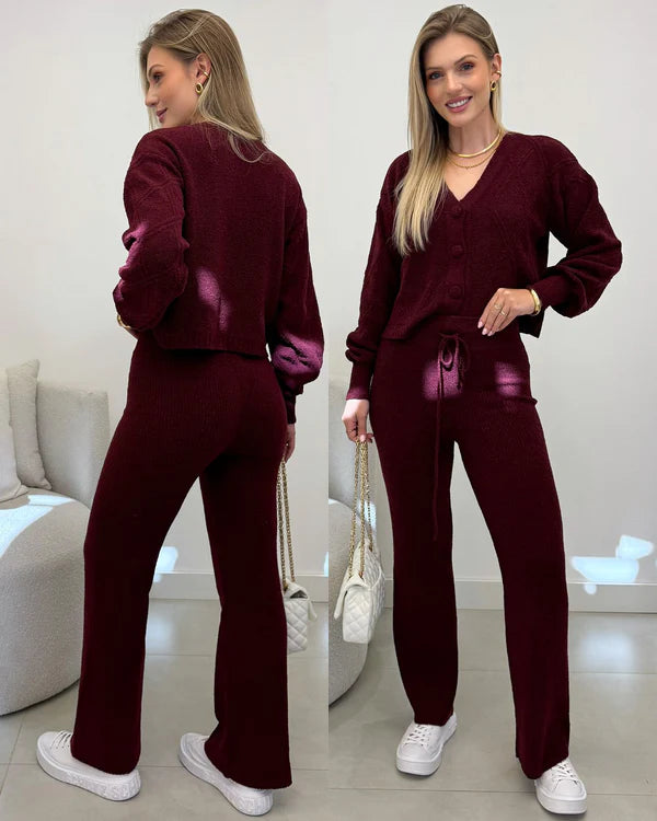 Conjunto Helen Tricô Musse