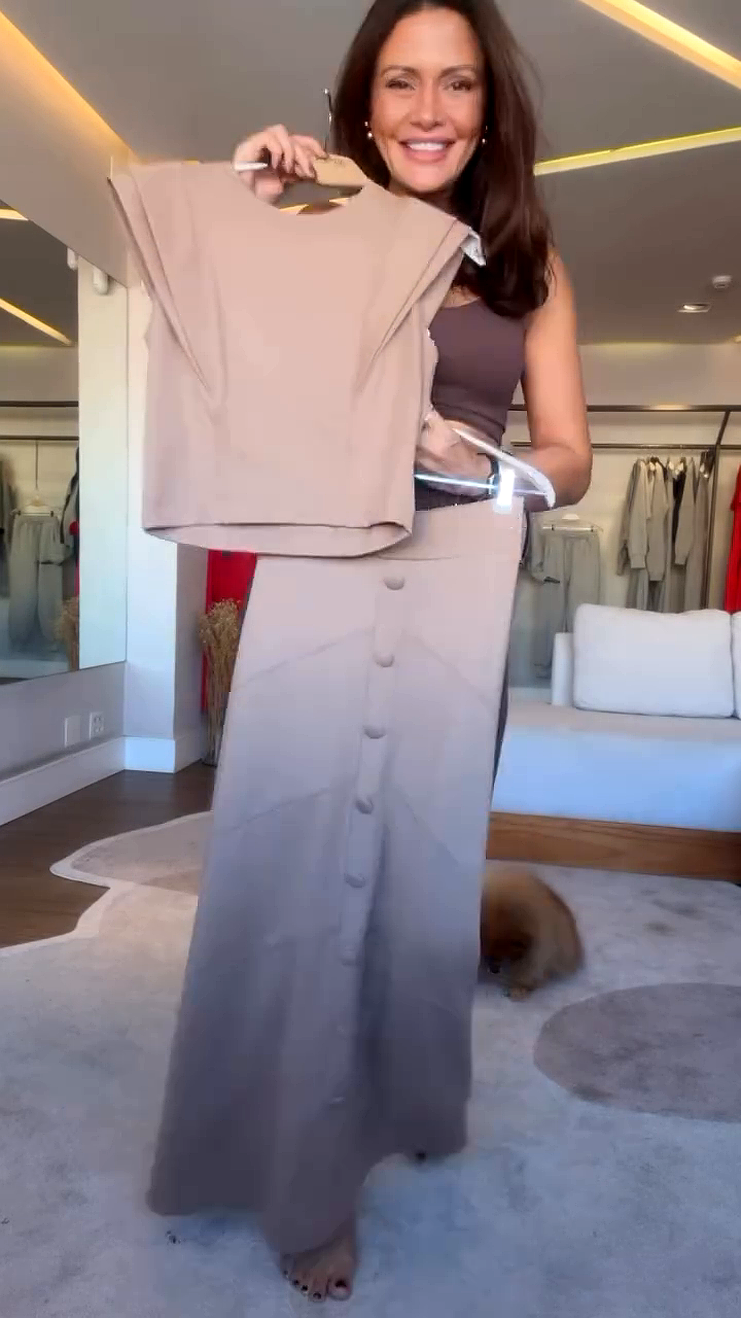Conjunto Saia longa virtude