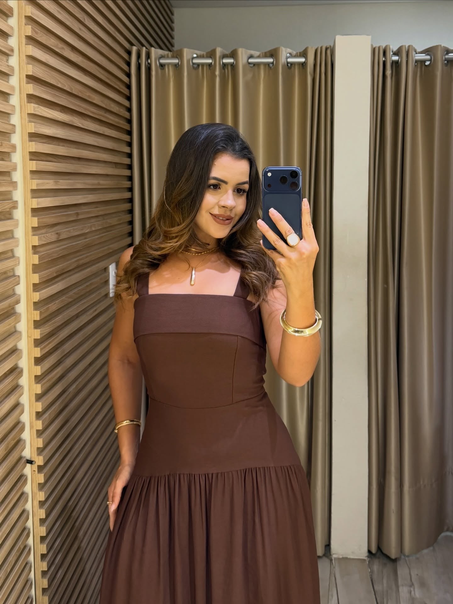 Vestido em Linho Sarjado Mary