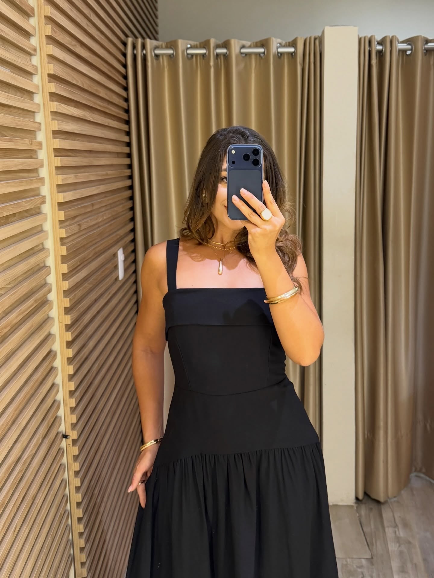 Vestido em Linho Sarjado Mary