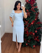 Vestido MIDI tubinho