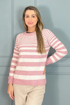 TRICOT MOUSSE LISTRADO