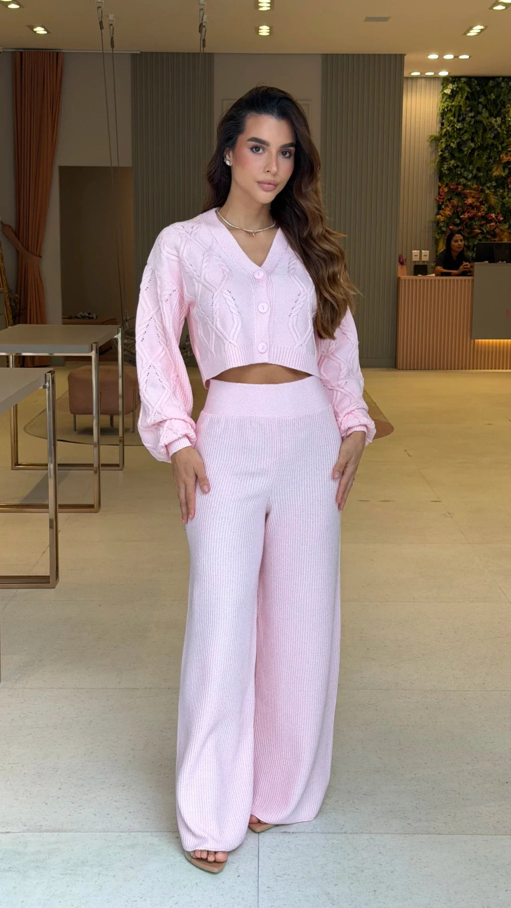 Conjunto Tricot Mônaco