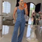 Macacão Alenice Jeans
