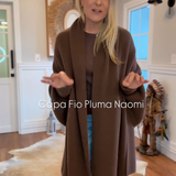 Capa Fio Pluma Naomi