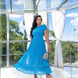 Vestido Midi Chiffon