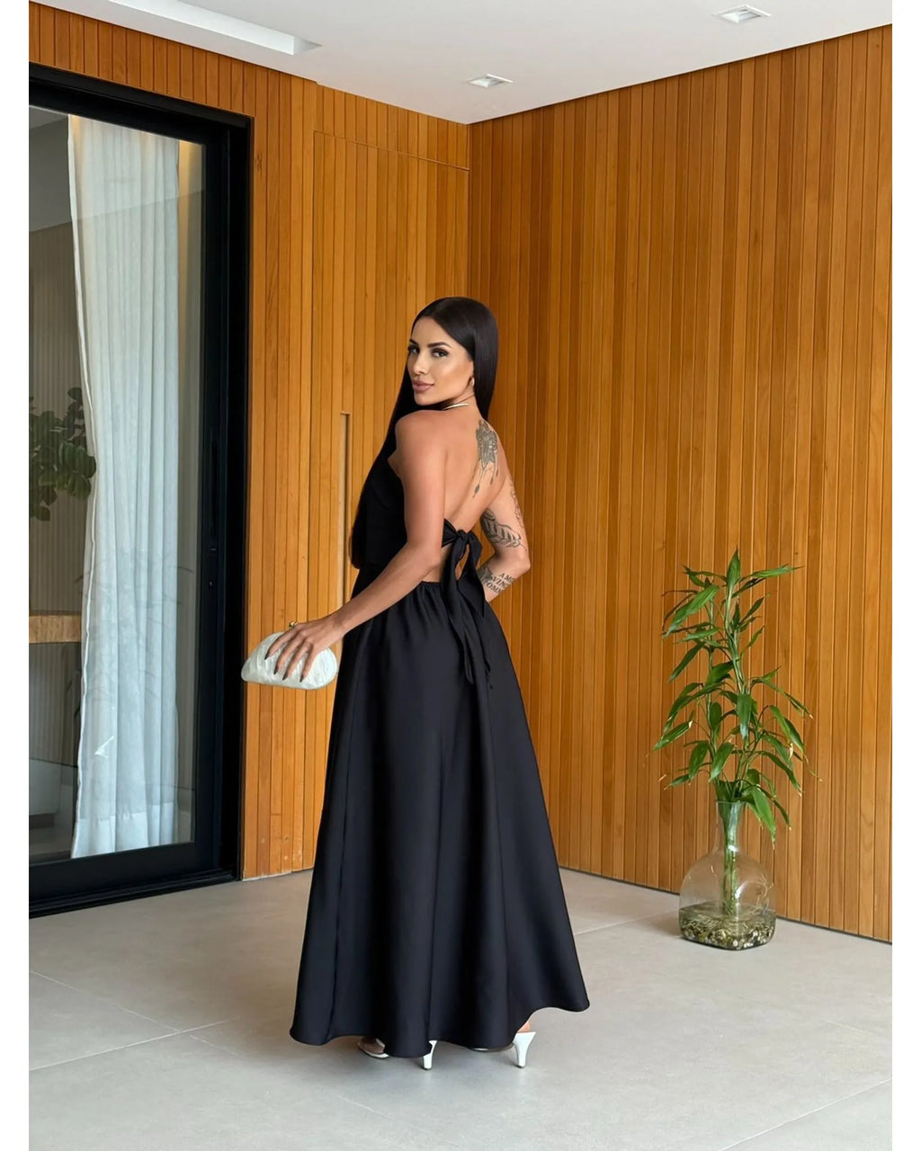 Vestido longo Meghan