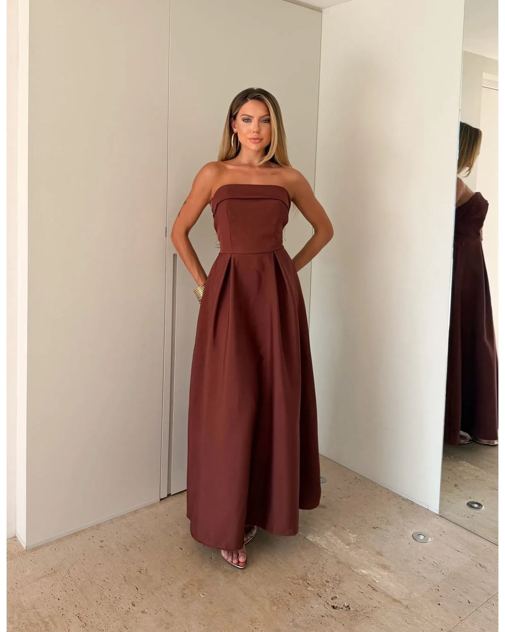 Vestido longo Meghan