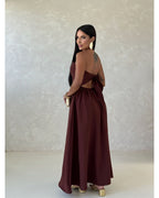 Vestido longo Meghan