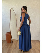 Vestido longo Romantic