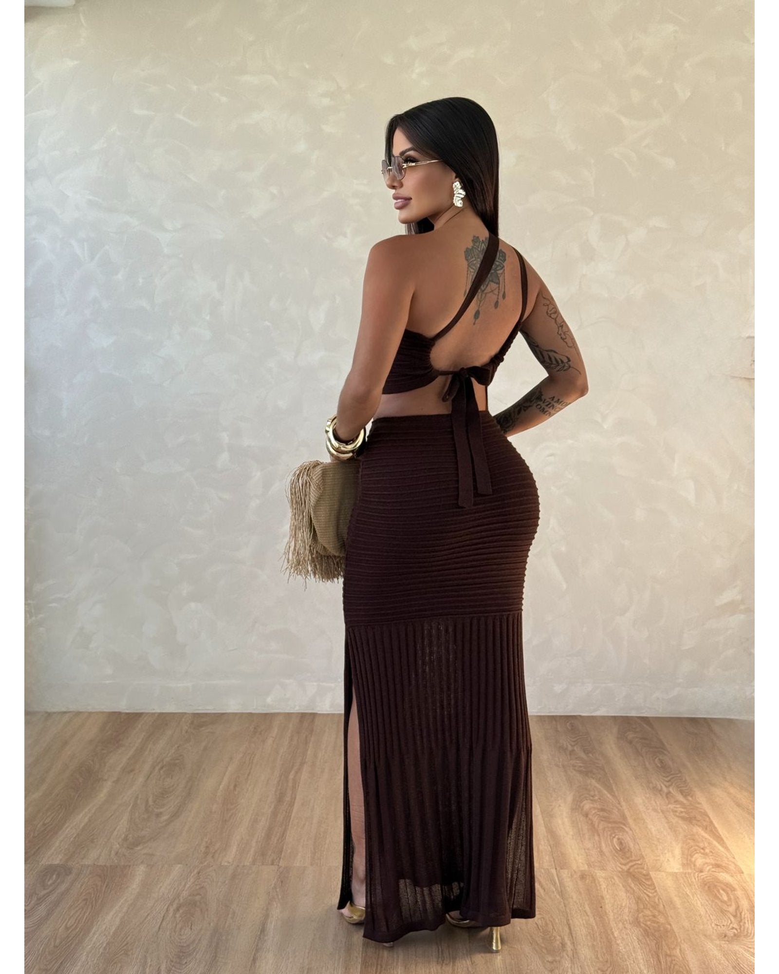 Vestido tricot Amelia