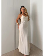 Vestido cetim Zaya