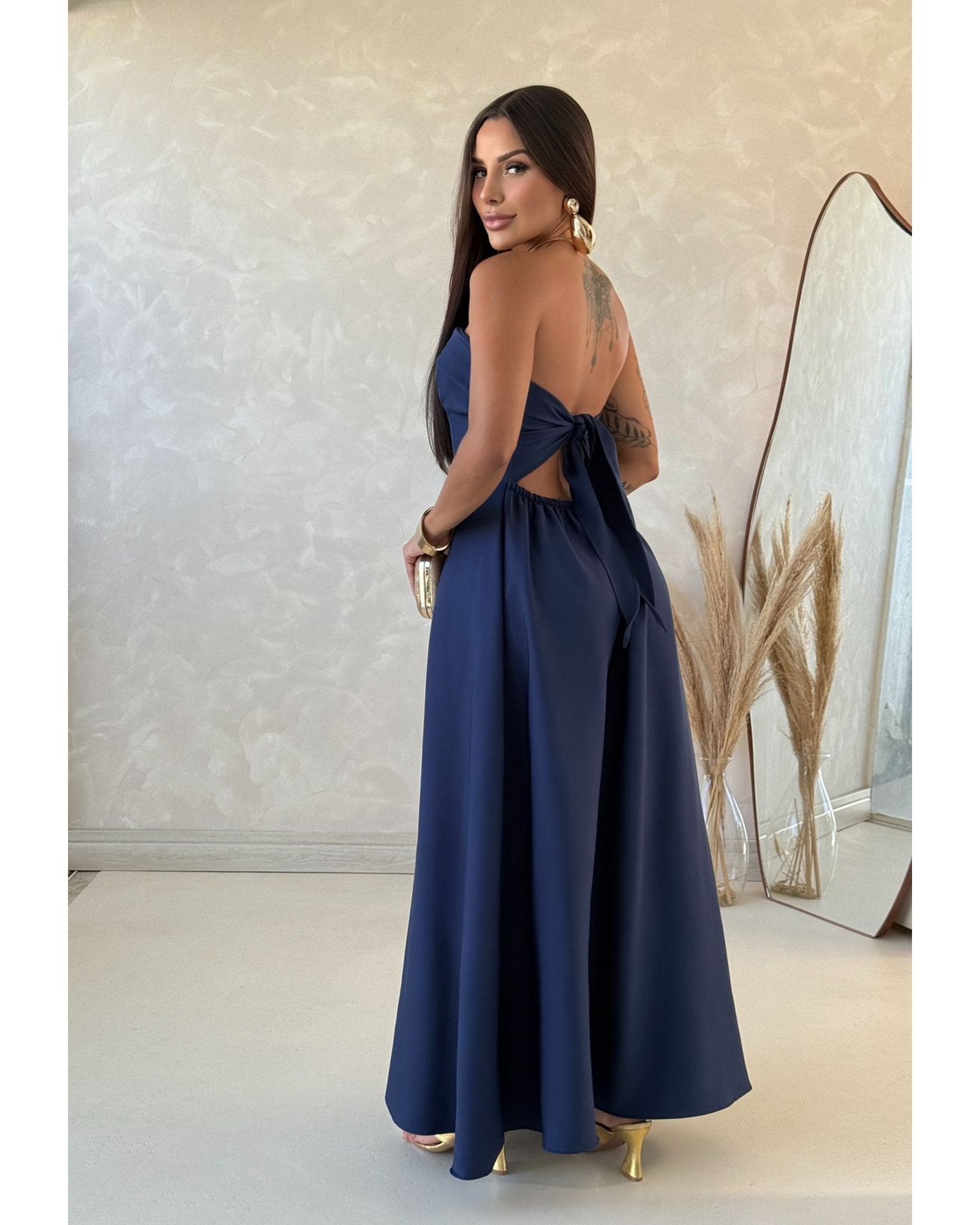 Vestido longo Meghan