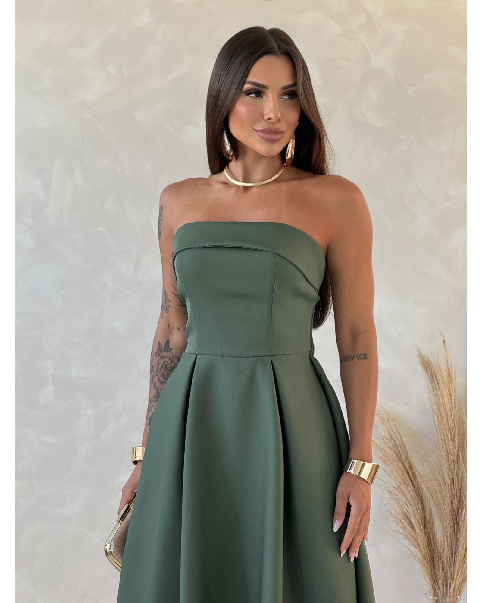 Vestido longo Meghan