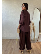 Conjunto flare flanelada