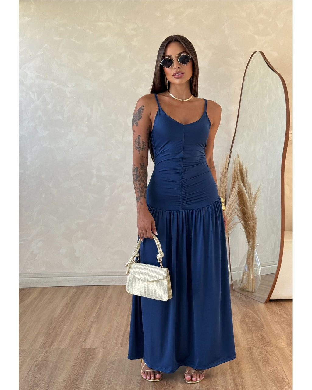 Vestido longo Yara
