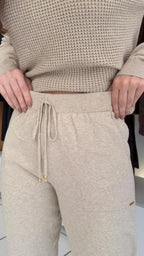 Calça de Tricot Barra Italiana