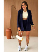 Conjunto blazer+short/saia Luanny