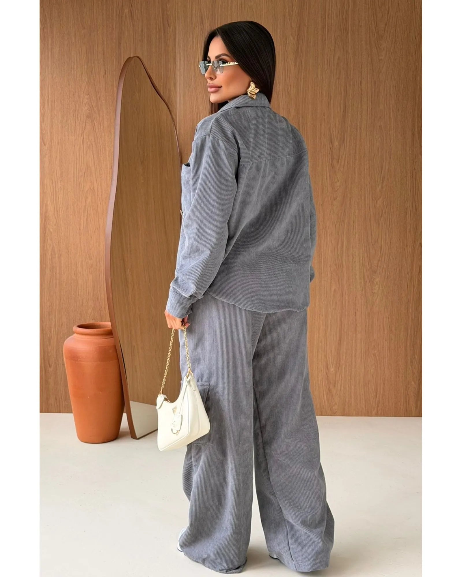 Conjunto (jaqueta+calça) Maíra